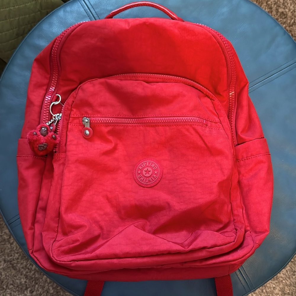 Kipling Seoul Red Backpack